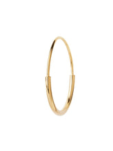 Load image into Gallery viewer, DELICATE 22 HOOP EARRING | GOLD OR SILVER