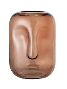 VASE BROWN GLASS | BLOOMINGVILLE