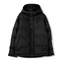 Load image into Gallery viewer, black. down jacket