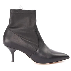 HELOISE LEATHER+STRETCH BLACK FROM MOROBE