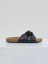 Load image into Gallery viewer, CLOSED KYOMI SANDALS | BLACK | LEATHER MADE IN ITALY