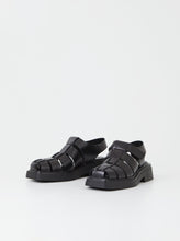 Load image into Gallery viewer, EYRA SANDALS BLACK VAGABOND