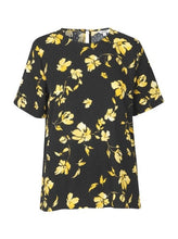 Load image into Gallery viewer, JULIET MALEAH PRINT TOP | MALEAH PRINT YELLOW FLOWERS MBYM