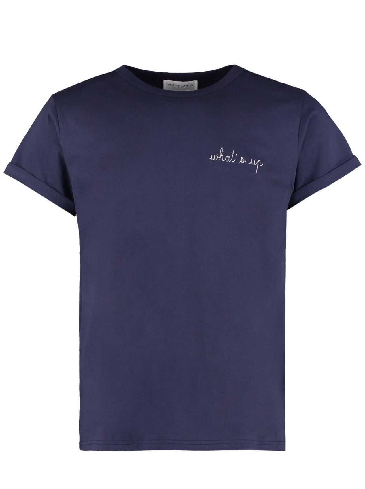 TEE SHIRT WHAT’S UP | CARBON BLUE