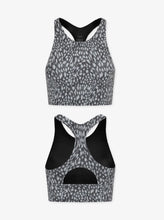 Load image into Gallery viewer, VARLEY SILHOUETTE YOGA LET’S MOVE HARRIS BRA | PETROL MOTION