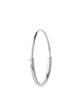 Load image into Gallery viewer, DELICATE 22 HOOP EARRING | GOLD OR SILVER