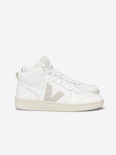 Load image into Gallery viewer, VEJA SNEAKERS V-15 LEATHER | WHITE NATURAL