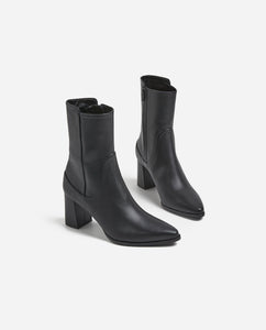 TOVE LEATHER BOOTS | BLACK