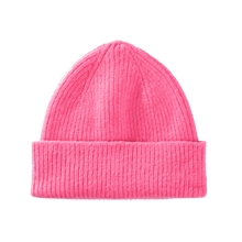 Load image into Gallery viewer, le bonnet rose vif en laine