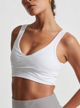 Load image into Gallery viewer, VARLEY LET&#39;S MOVE KELLAM BRA | WHITE