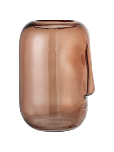 VASE BROWN GLASS | BLOOMINGVILLE