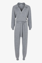 Load image into Gallery viewer, GIANNA KNITTED JUMPSUIT | MARLED GREY FROM AME ANTWERP