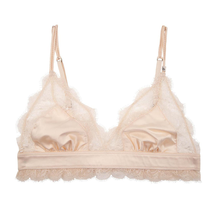 LOVE STORIES LOVE LACE BRALETTE | OFF WHITE