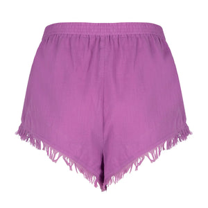 MABEL short in purple and cotton from Love stories