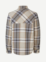 Load image into Gallery viewer, SAMSOE PLUM SHIRT JACKET | OATMEAL CH
