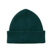 Load image into Gallery viewer, le bonnet en laine vert émeraude