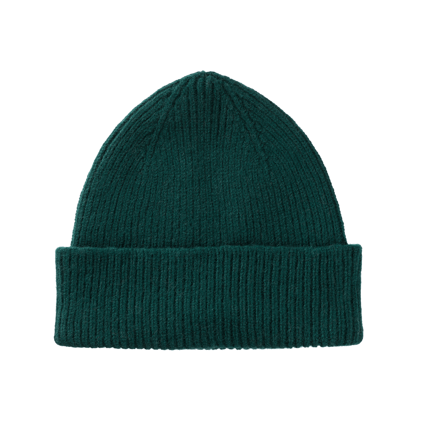 le bonnet en laine vert émeraude