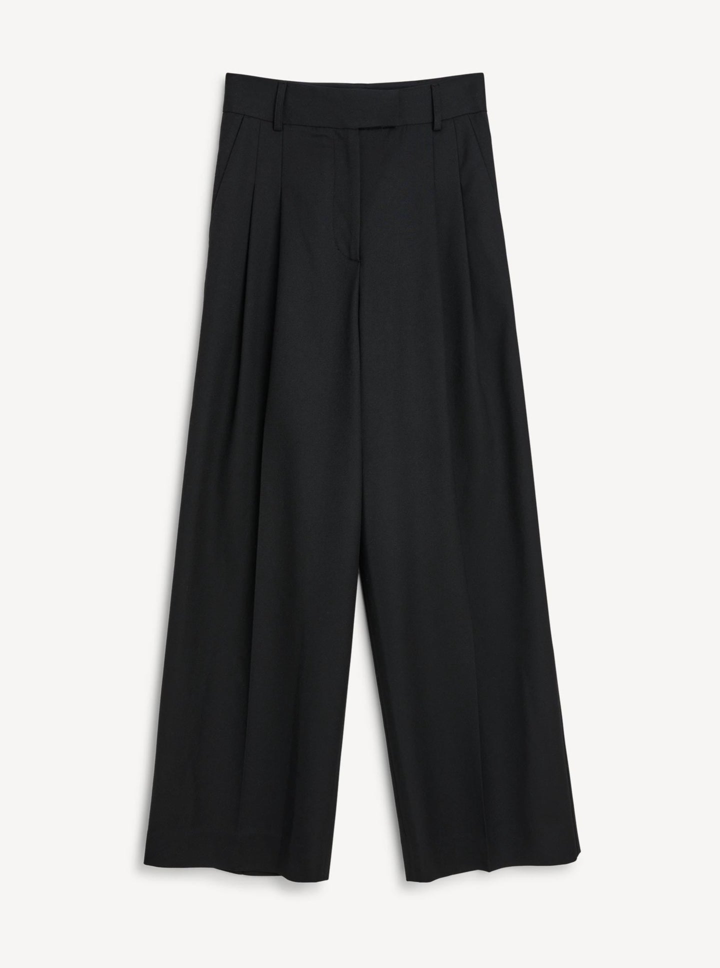 CYMBARIA HIGH WAIST WIDE TROUSERS | BLACK FROM BY MALENE BIRGER