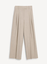 Load image into Gallery viewer, CYMBARIA HIGH WAIST TROUSERS | BEIGE MEL