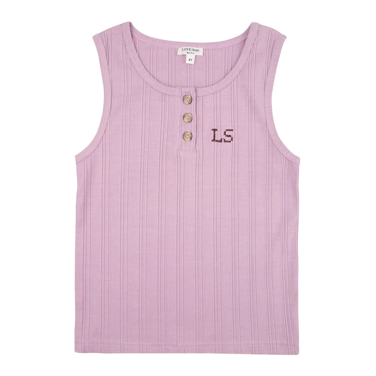 Jill Children’s tank top in mauve pink from Love stories