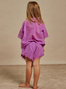Mabel Mini Shorts in purple from Love Stories