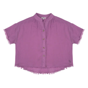 MILA lightweight shirt in purple from the Love Stories Mini collection. 