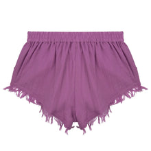 Load image into Gallery viewer, Mabel Mini Shorts in purple from Love Stories