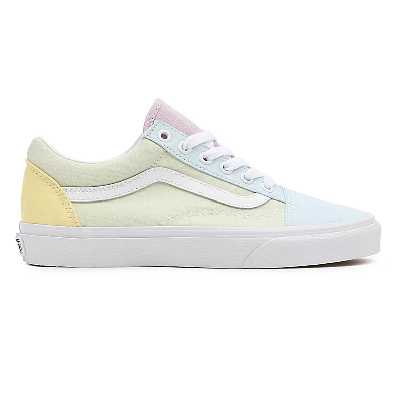 Custom Painted Vans Old Skool Sneakers - Pastel Colored Ombre Gradient – B  Street Shoes