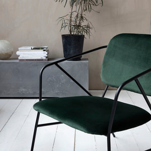 LOUNGE CHAIR KLEVER | GREEN (ONLY IN STORE)