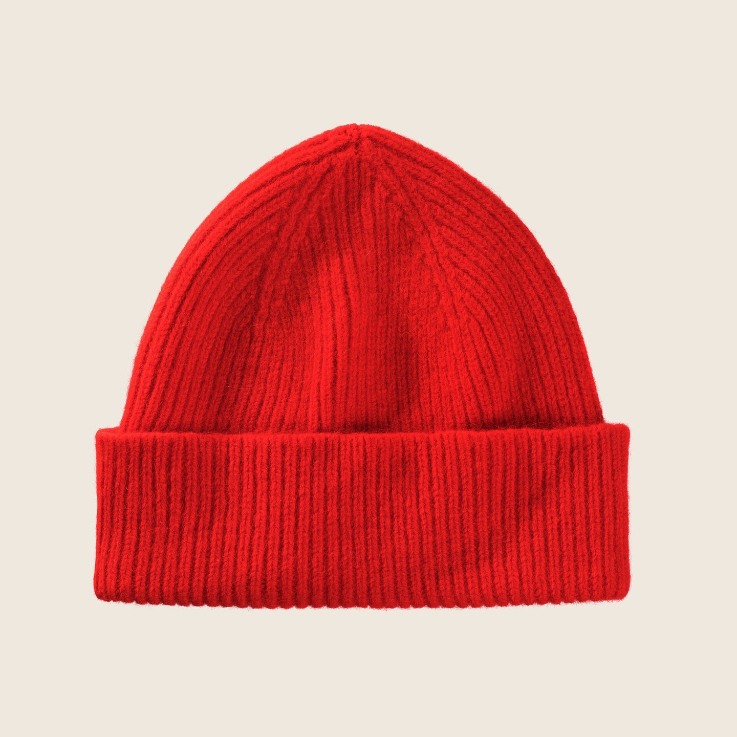 le bonnet rouge pour enfant en laine