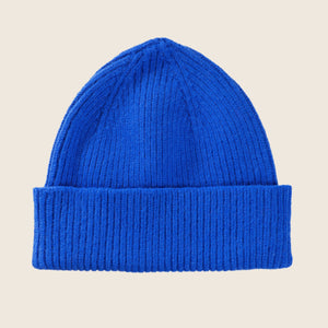 le bonnet bleu azure en laine pour enfant