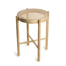 Load image into Gallery viewer, RETRO WEBBING STOOL | NATURAL HK LIVING
