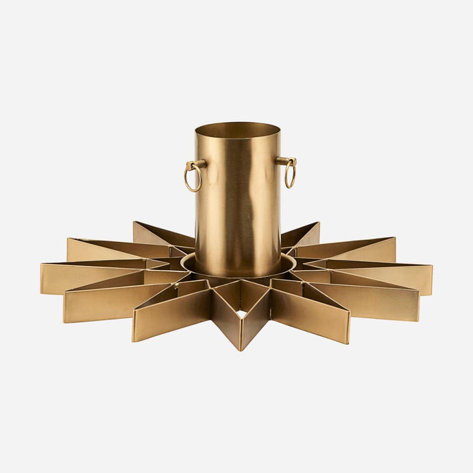 CHRISTMAS TREE STAND STAR | BRASS FINISH FROM HOUSE DOCTOR