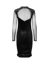 Charger l&#39;image dans la galerie, SACHI-M REWIND DRESS | BLACK FROM MBYM