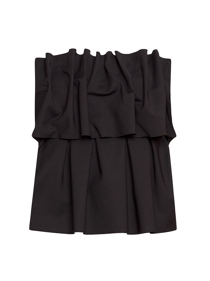 sculpted sleeveless top made from our recycled polyamide and elastane blend from House of Dagmar