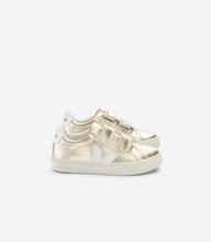 Load image into Gallery viewer, V-12 CHROMEFREE LEATHER | WHITE MULTICO PLATINE VEJA KIDS